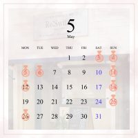 インスタ5月カレンダー２